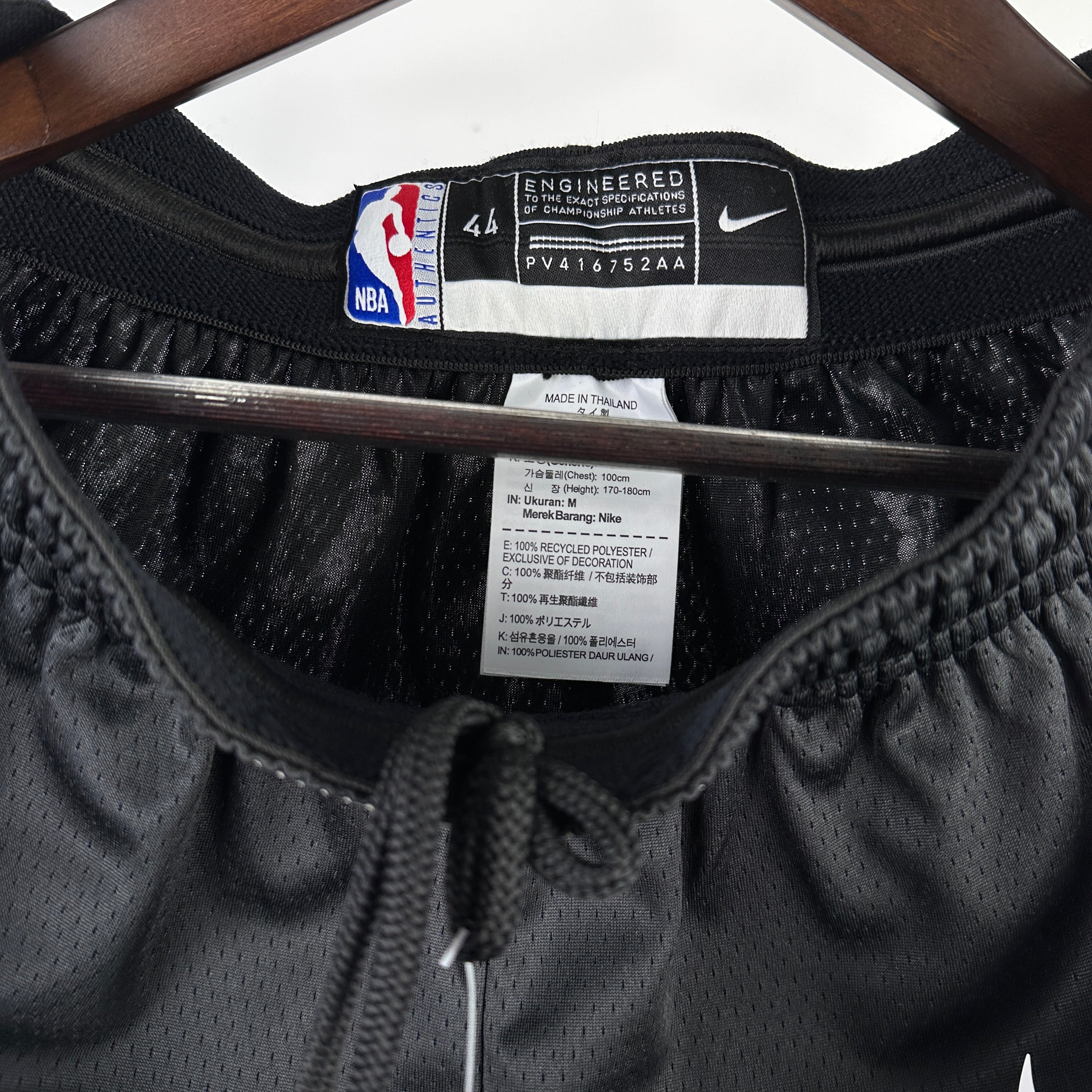 King black NBA shorts