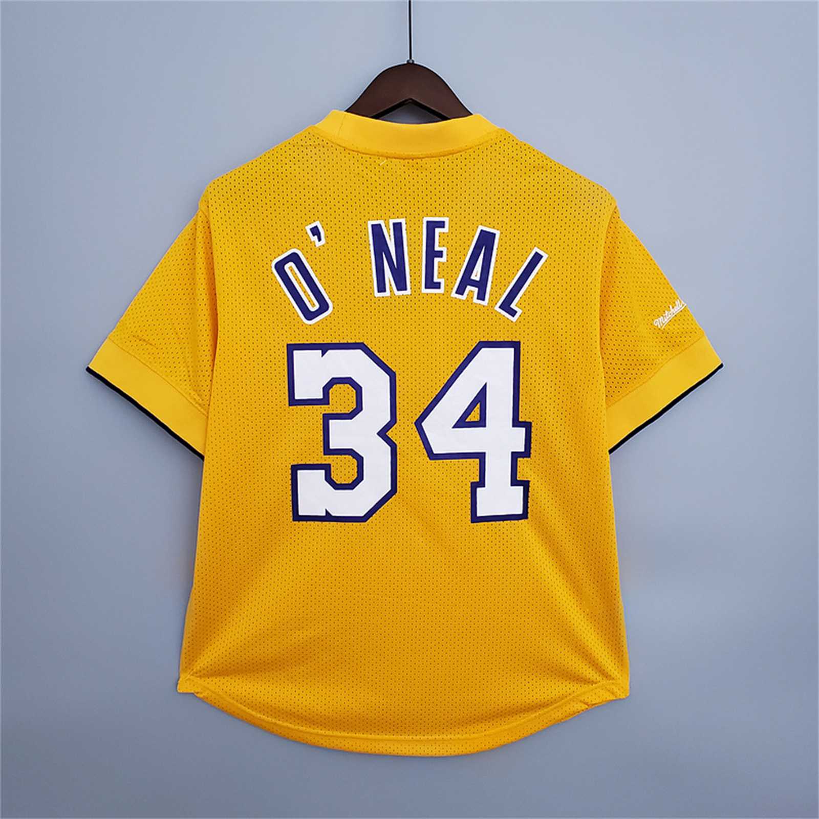 Mitchellness Laker Neial Retro Mesh Short Sleeve