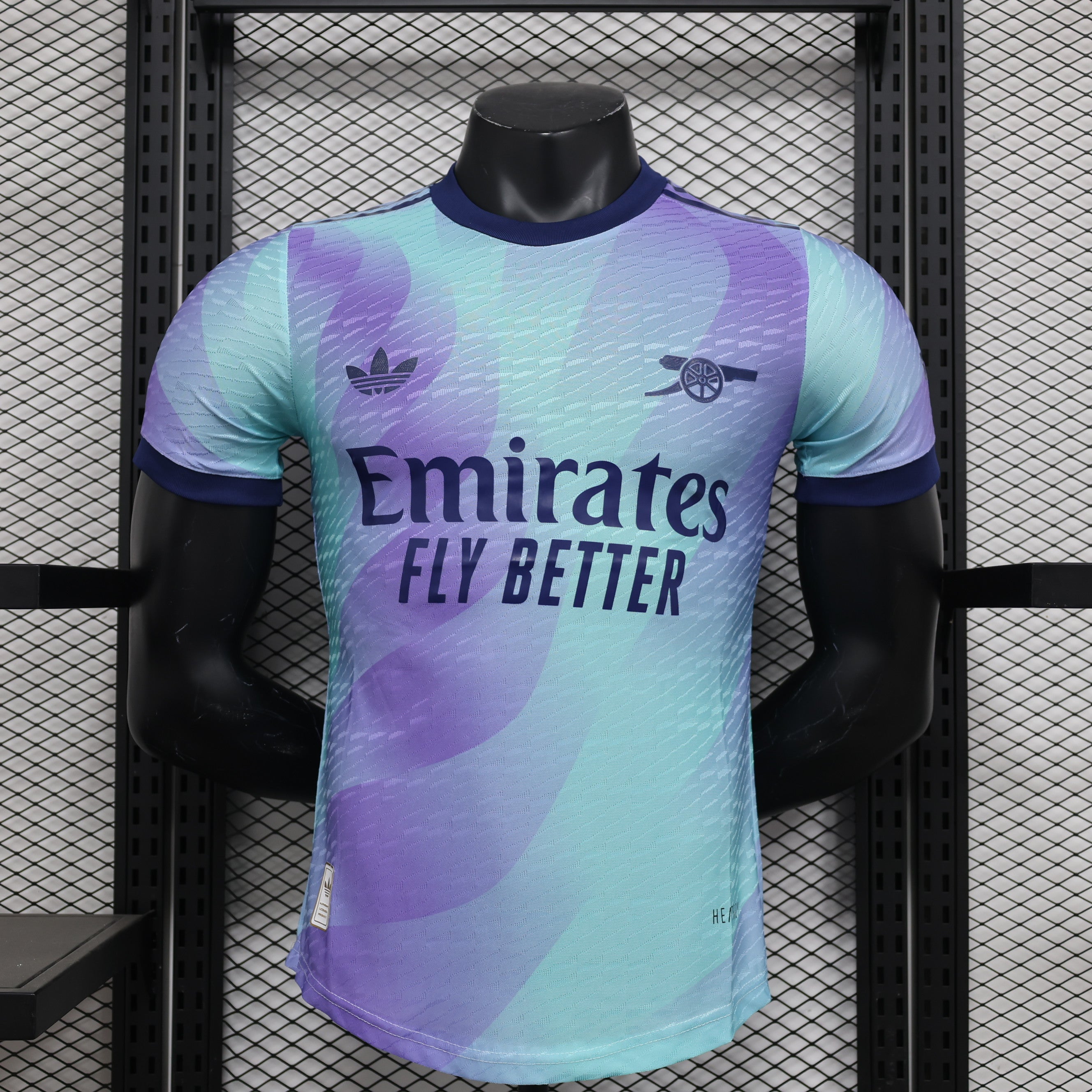 24-24 ARSENAL third away player version jersey