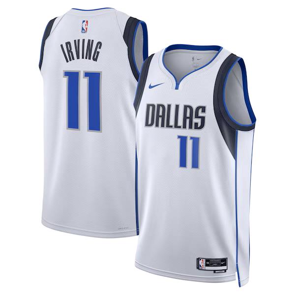 Irving jersey Dallas Mavs white  11