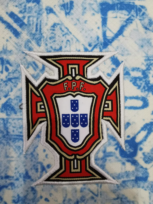 2024 Portugal away blue jersey