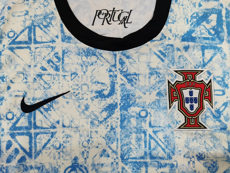 2024 Portugal away blue jersey