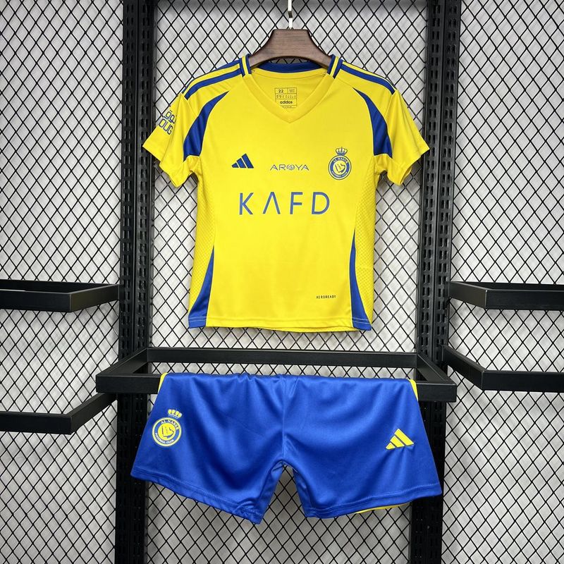 Al-Nassr home kid kit 24-25