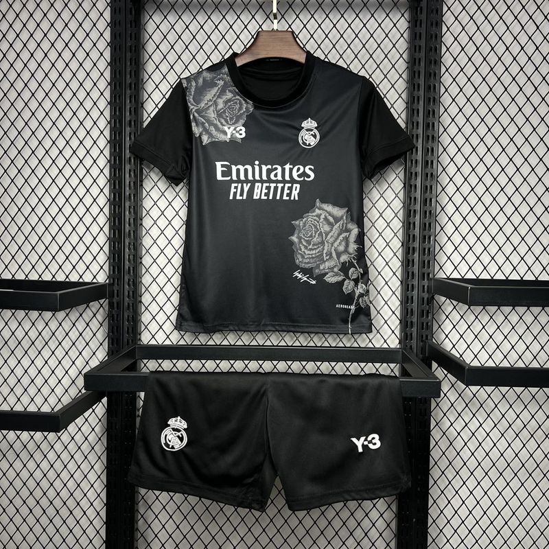 Real Madrid Rose Special Edition black Kids Kit 2024/2025