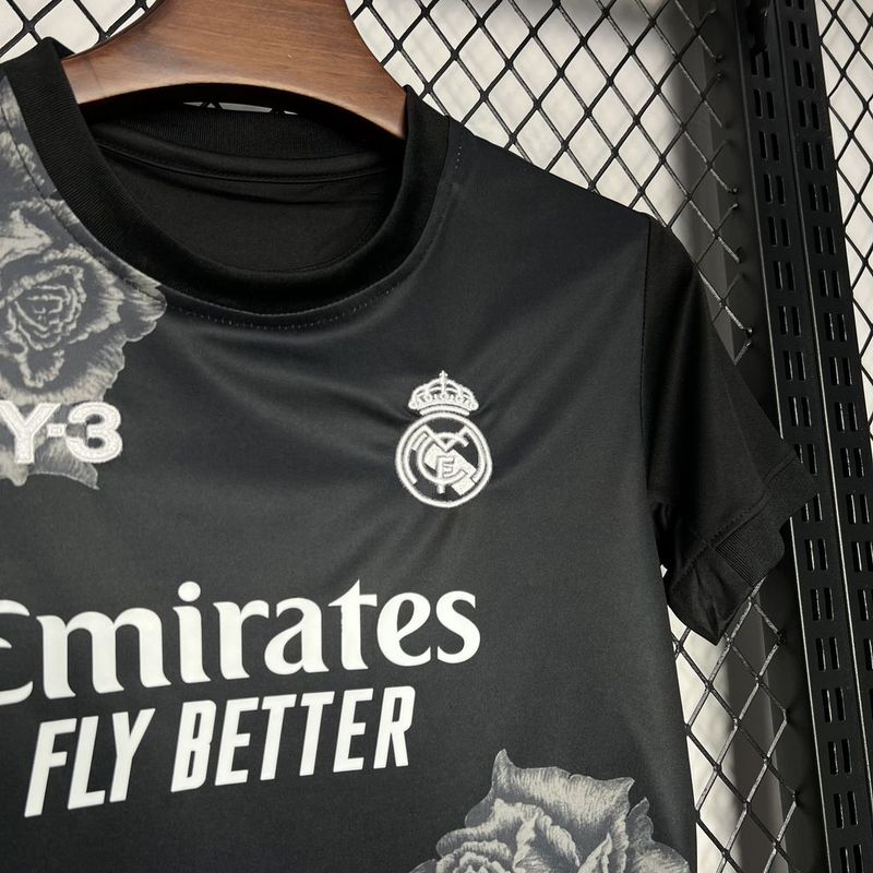 Real Madrid Rose Special Edition black Kids Kit 2024/2025