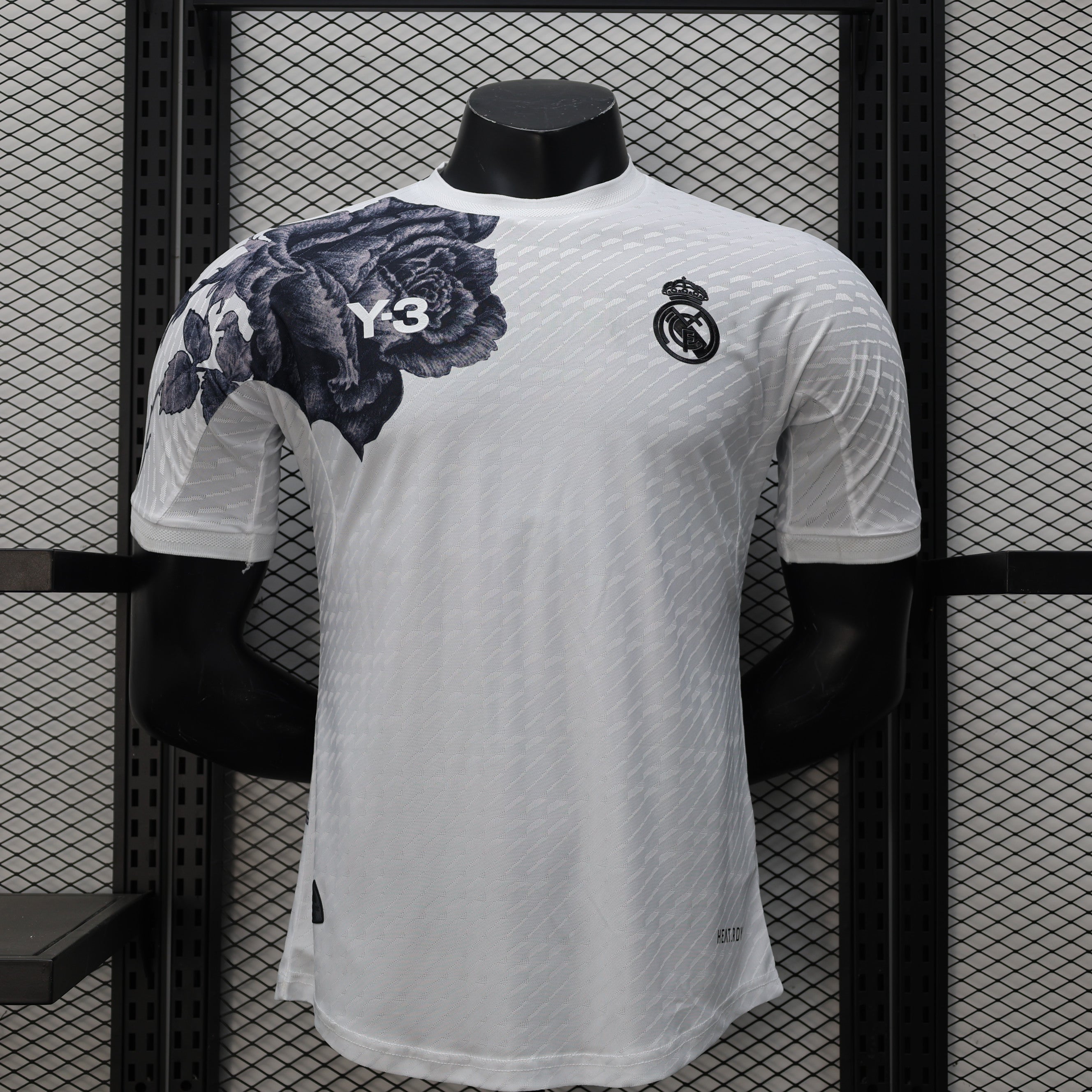 REAL MADRID Y3  white player version jersey