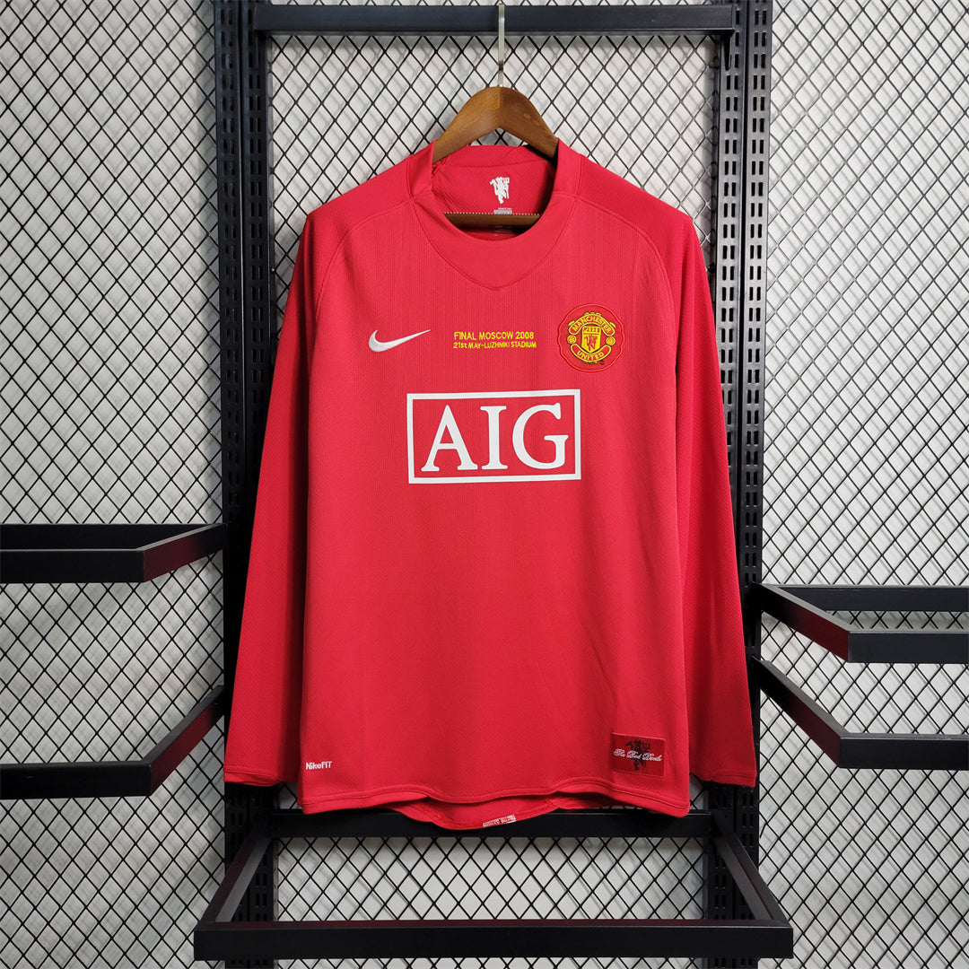 Manchester united 2008 UCL EDITION long sleeve