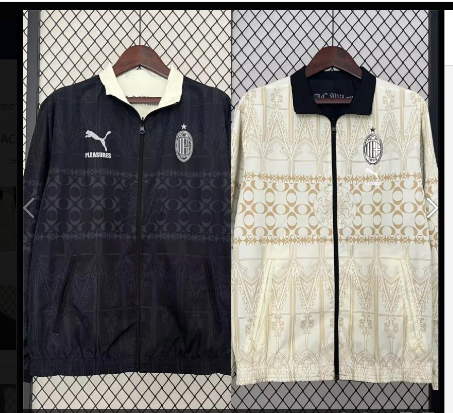 2024 AC MILAN double face windbreaker