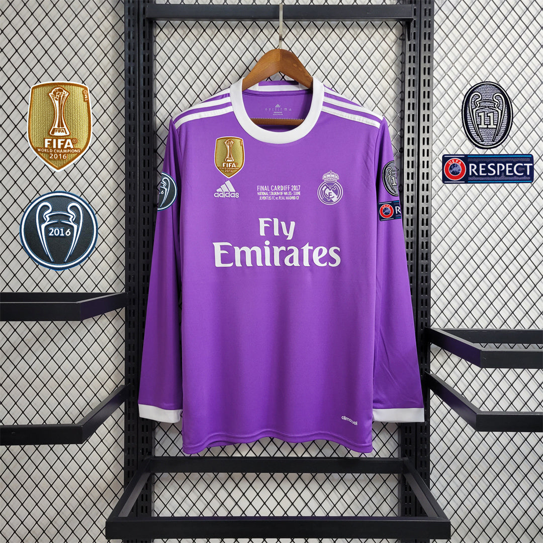 16-17 REAL MADRID away purple long sleeve FINAL EDITION