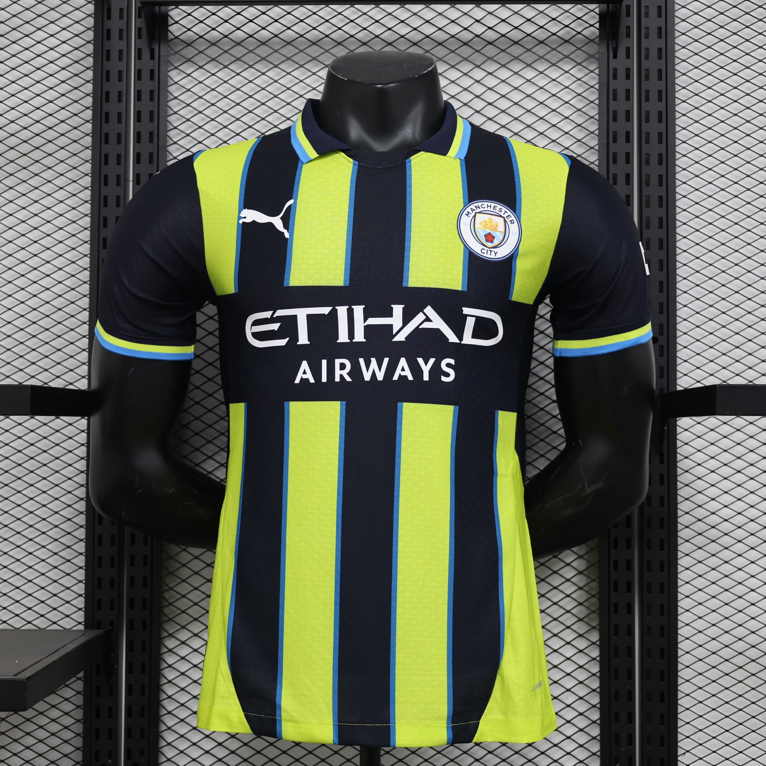 24-25 Manchester City  yellow and black player version jersey