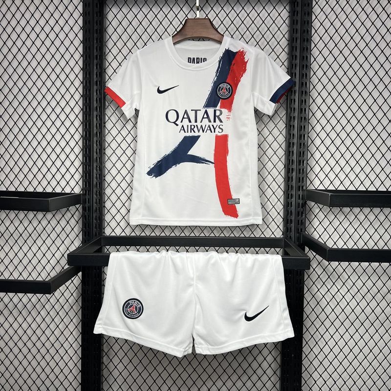 24-25 PSG away kid kit