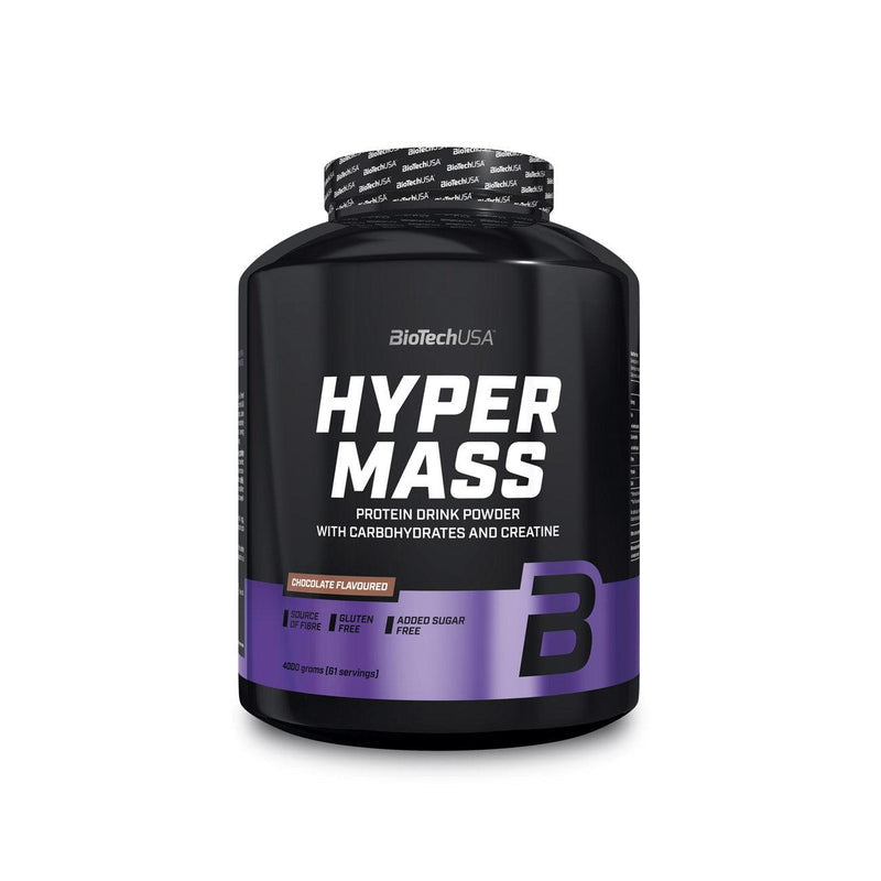HYPER MASS
PROTEIN DRINK POWDER
WITH CARBOHYDRATES AND CREATINE