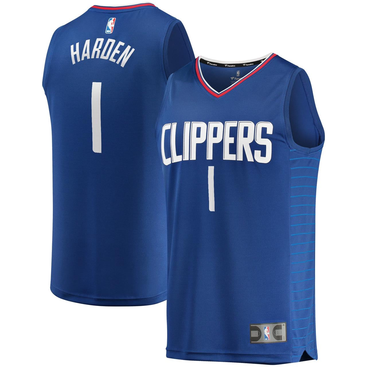 Clippers Harden #1 home jersey