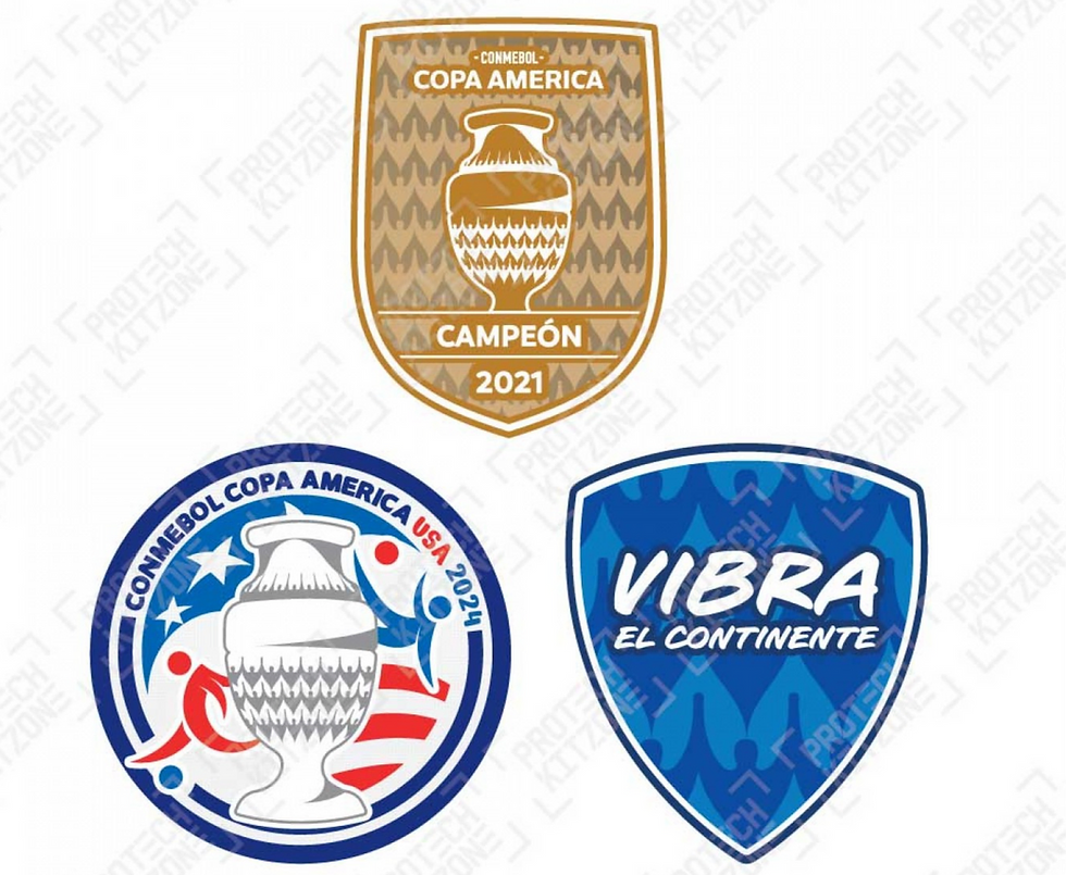 COPA AMERICA CHAMPION 2021 FULL BADGE PACK