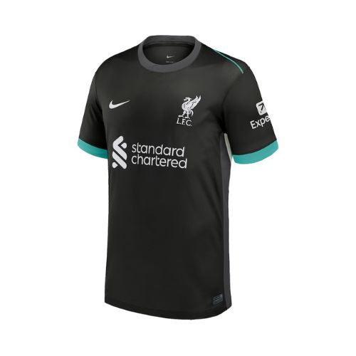 24 25 LIVERPOOL BLACK JERSEY FAN VERSION