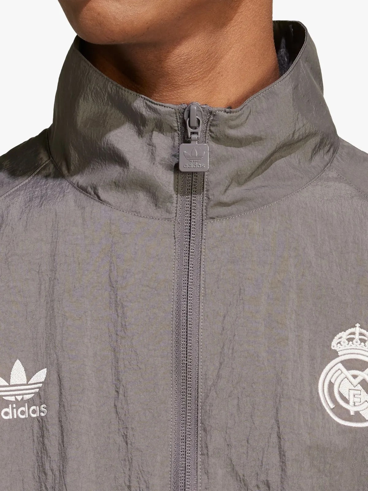 REAL MADRID GRAY JACKET 2024/2025