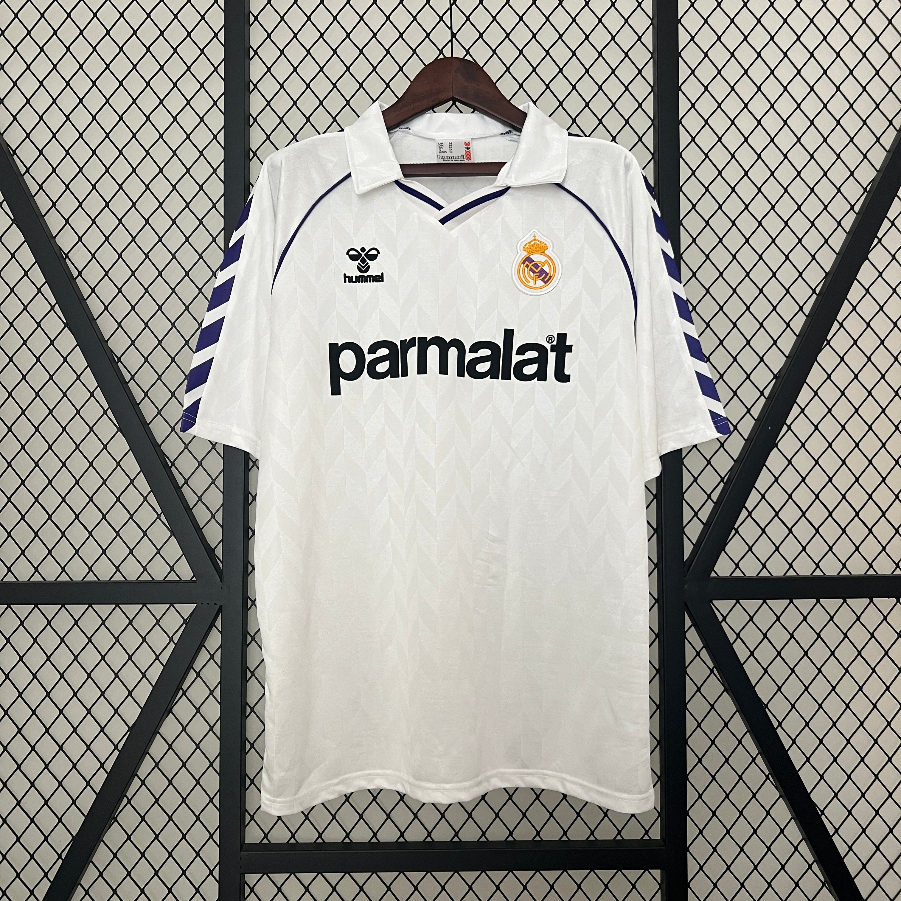 86-88 Real Madrid home retro jersey