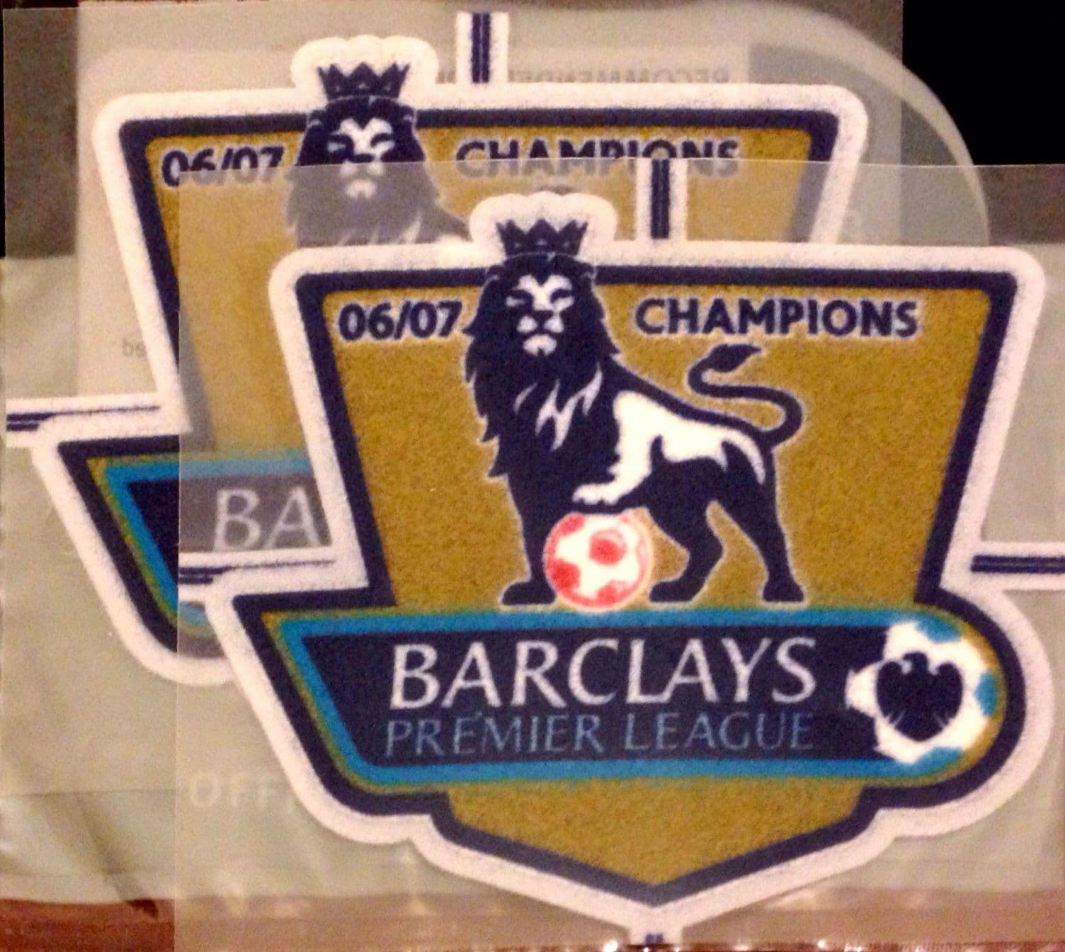 2 premier league golden badges 2008