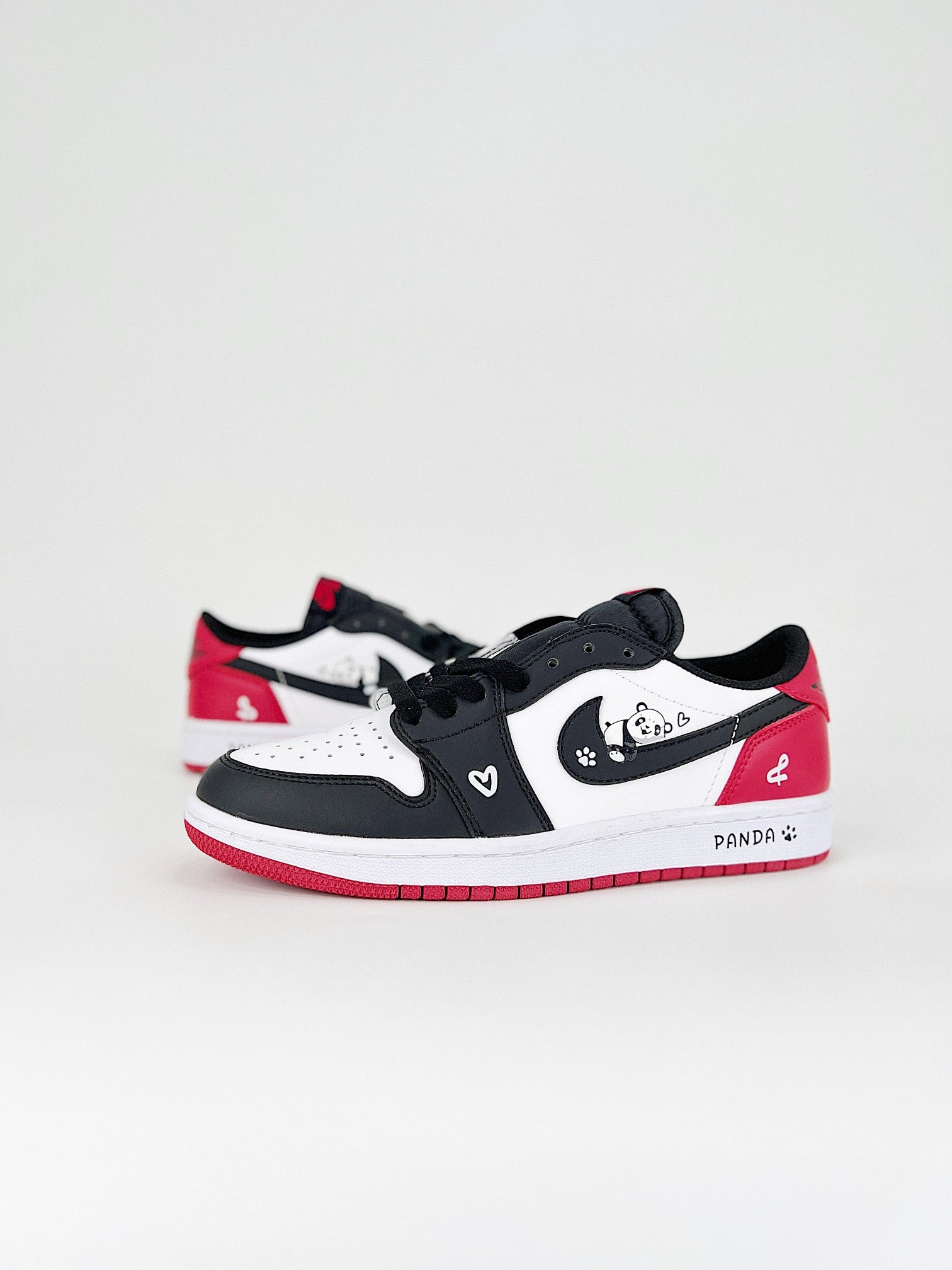 Air Jordan 1 Low red/black/white