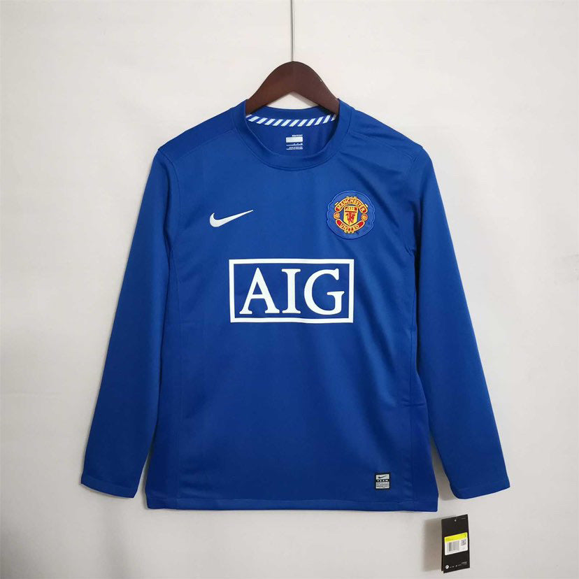 Man united retro long sleeve