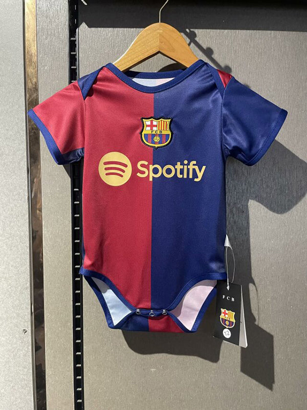 barcelona home baby romper 2024/2025