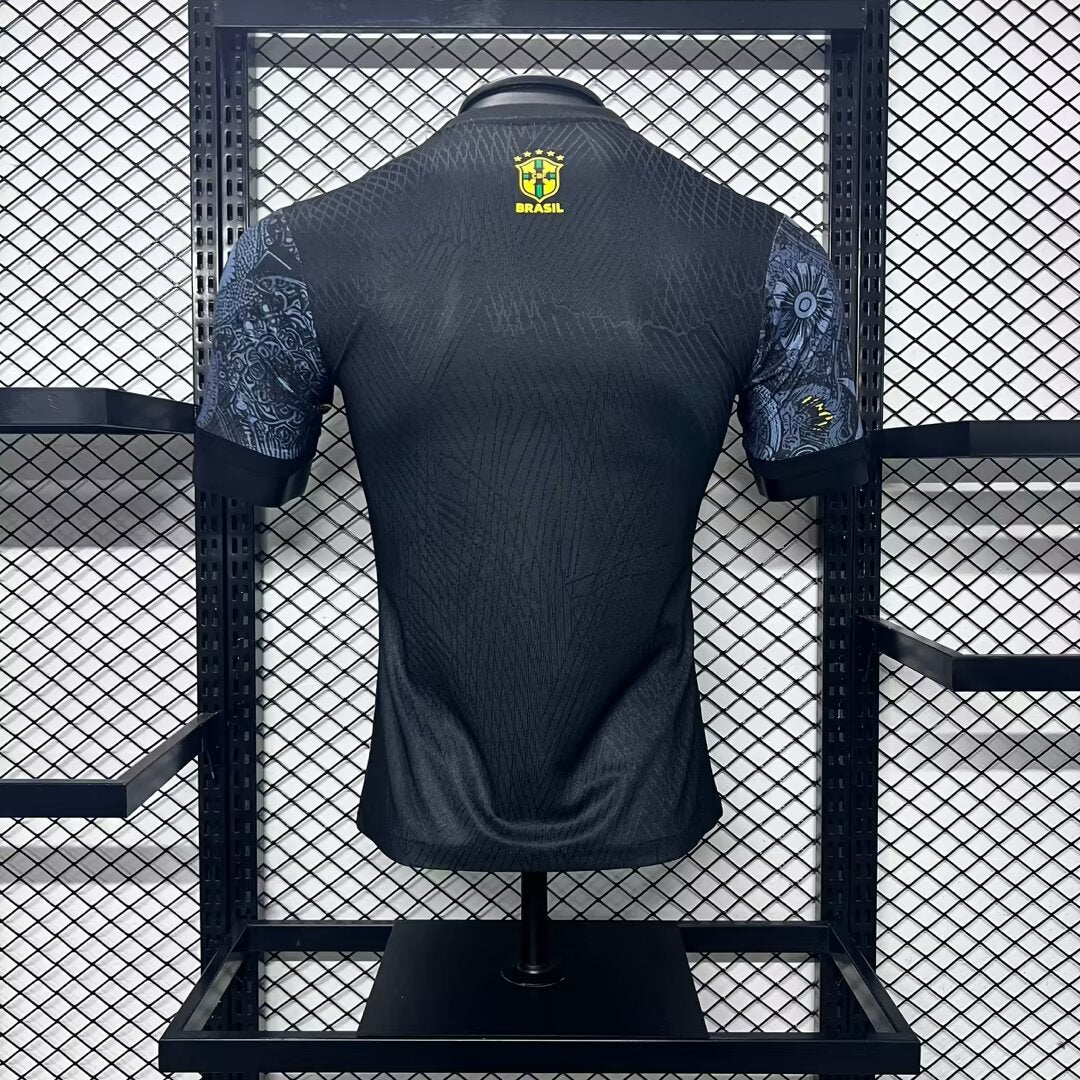 Brazil black special player edition jersey 2024
