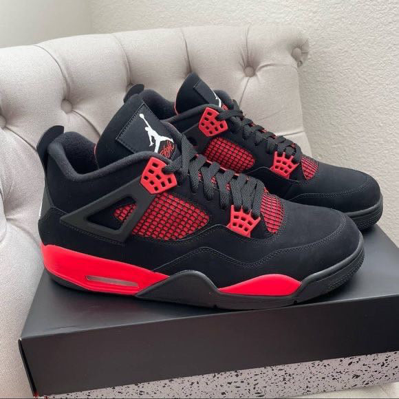 Jordan 4 red and black