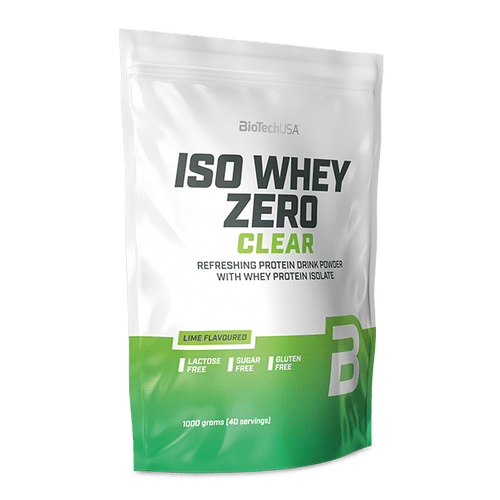 ISO WHEY
ZERO
CLEAR
REFRESHING PROTEIN ORINK POWDER
WITH WHEY PROTEIN ISOLATE