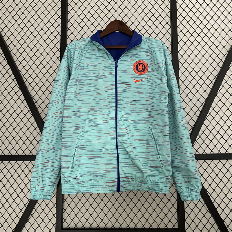 CHELSEA Blue Reversible Windbreaker