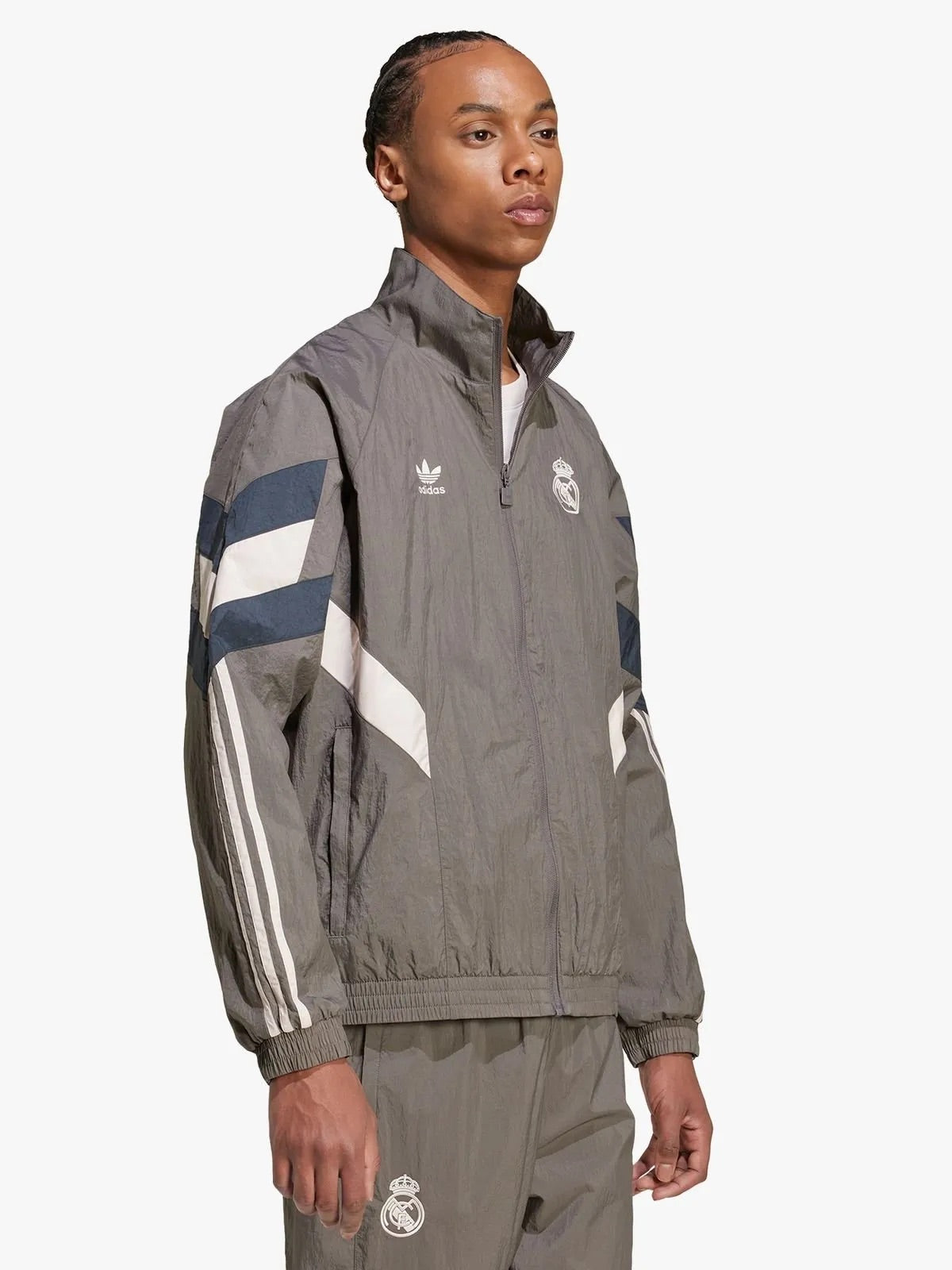 REAL MADRID GRAY JACKET 2024/2025