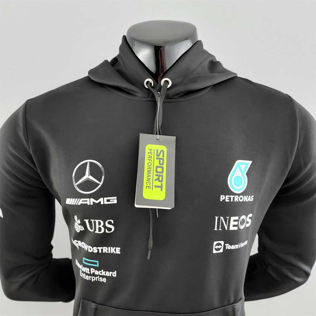 F1 Jacket MERCEDES BLACK