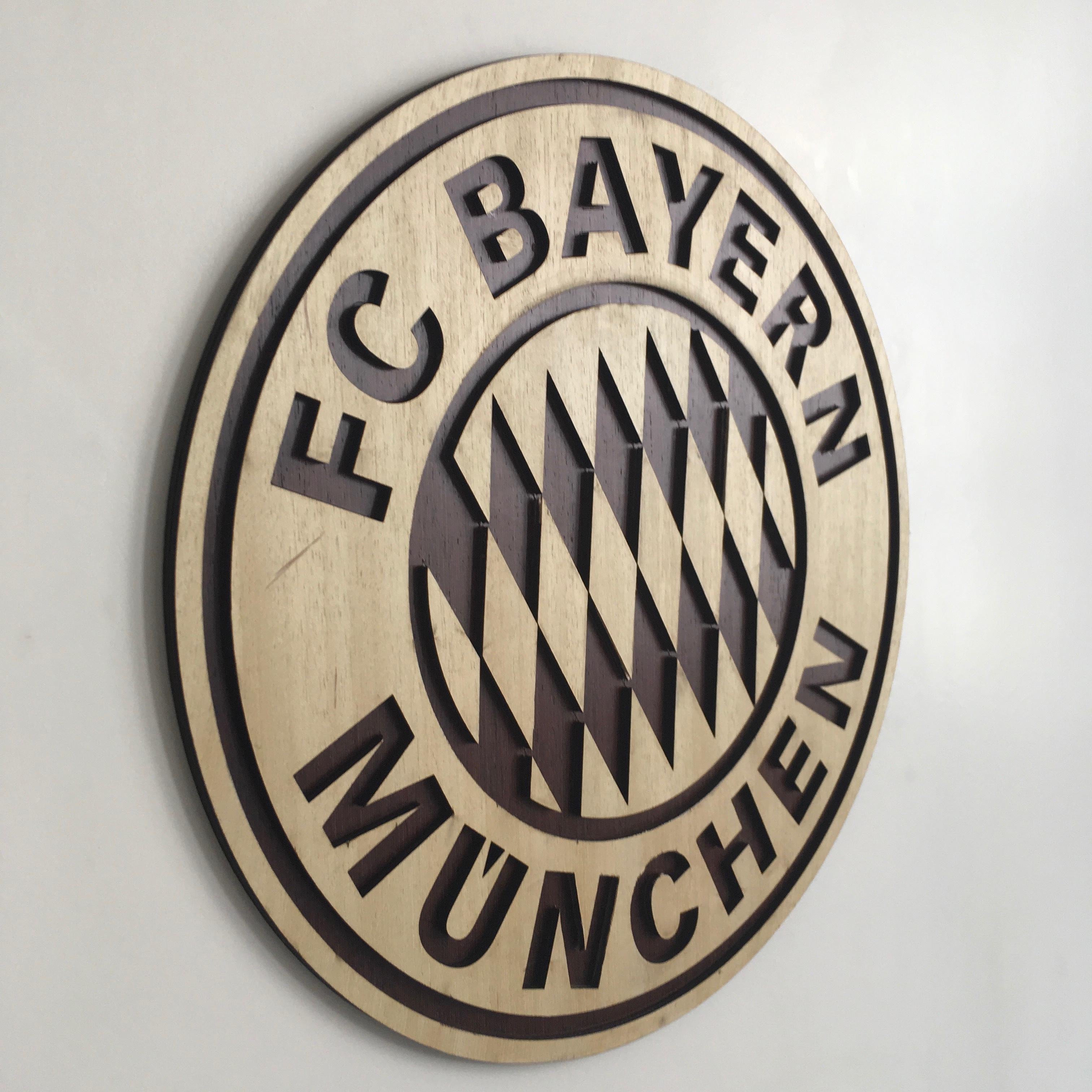 Bayern wooden poster