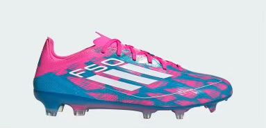 Adidas F50 pink and blue