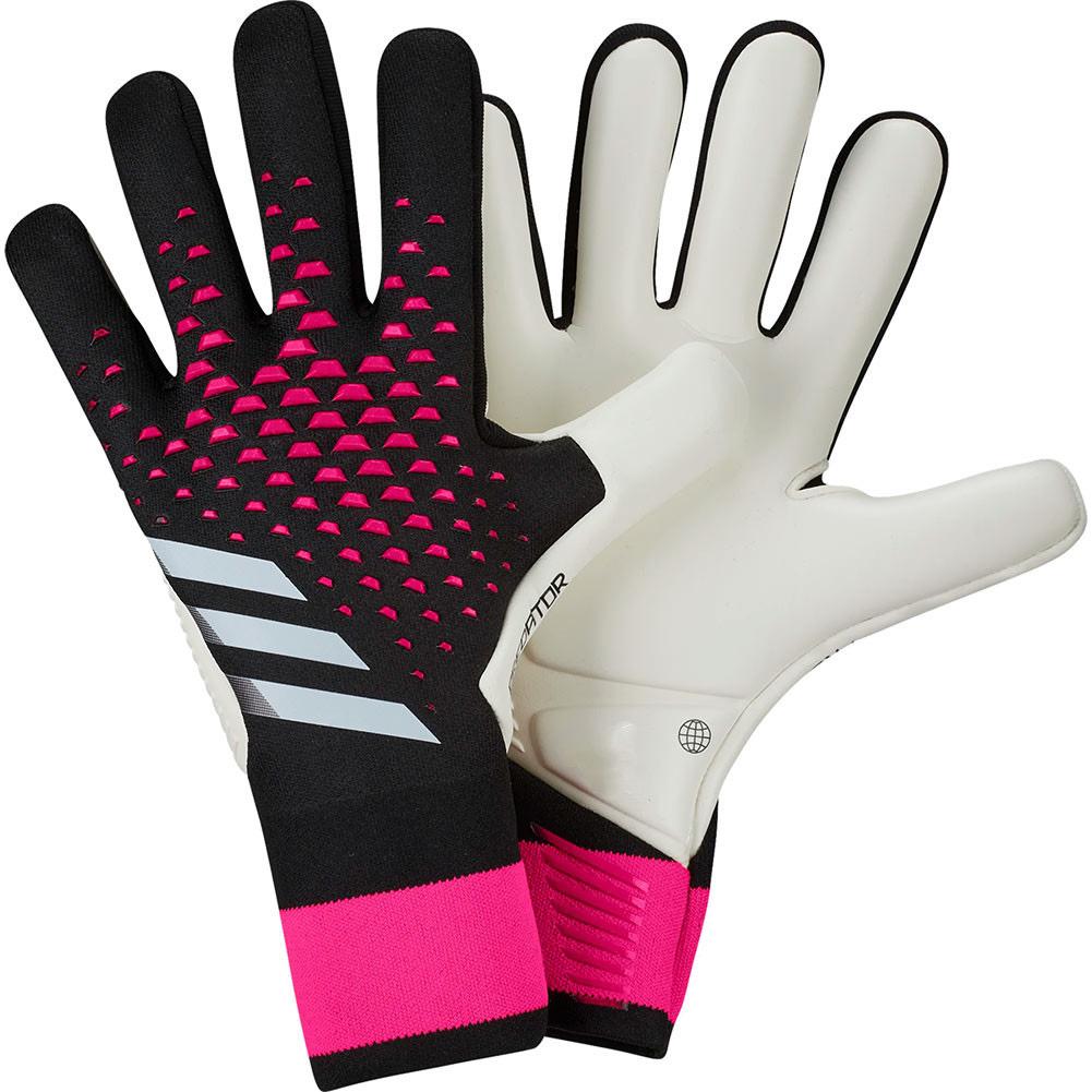 PREDATOR ACCURACY GLOVES BLACK AND PINK