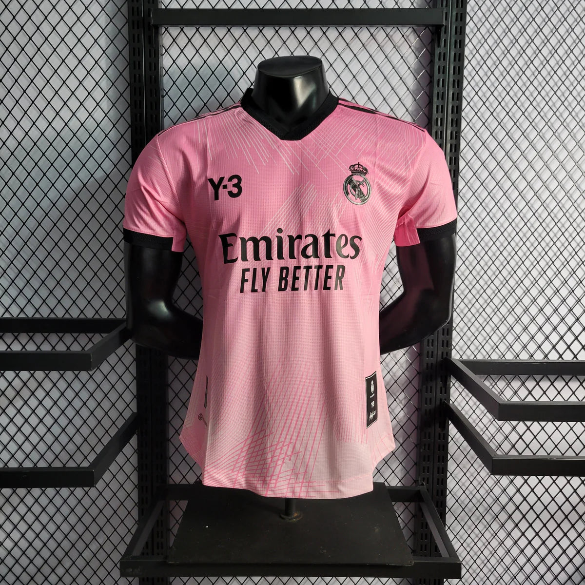 Real Madrid Y3 pink player version