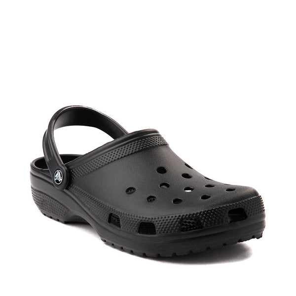 Classic black crocs