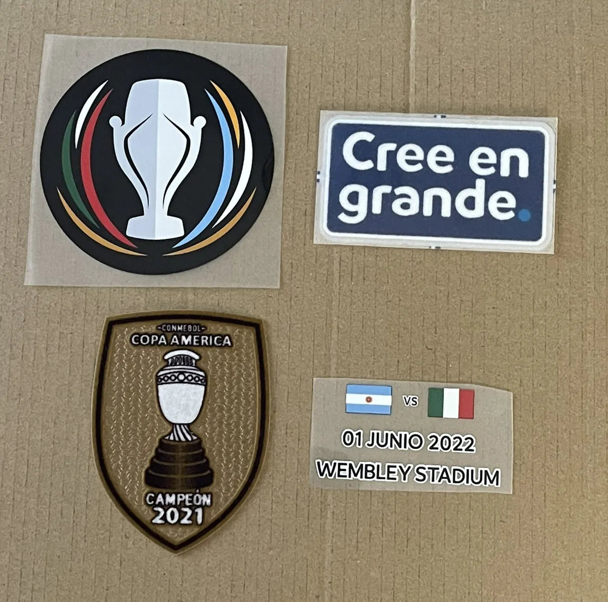 Argentina Finalissima badges