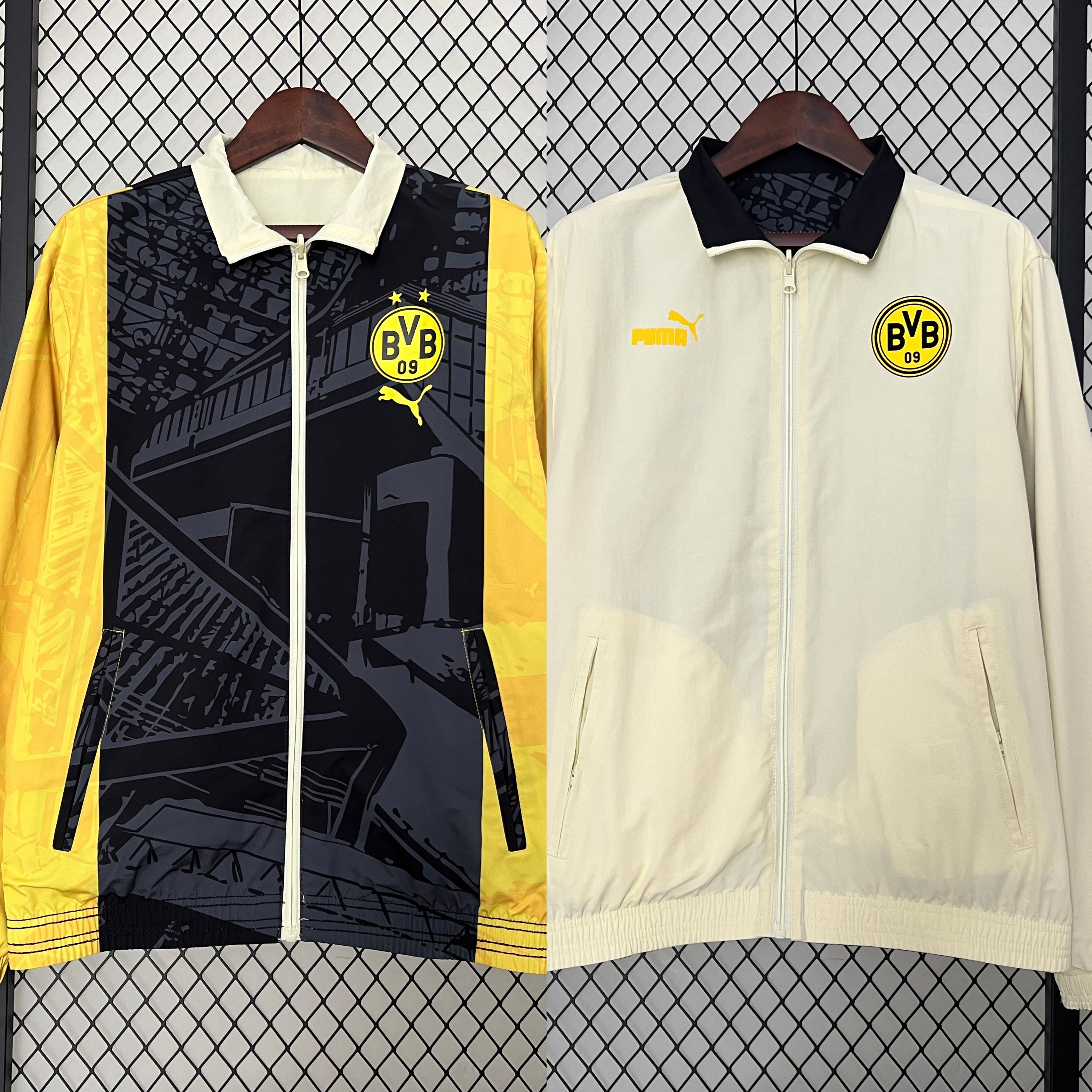 Borussia Dortmund reversible jacket