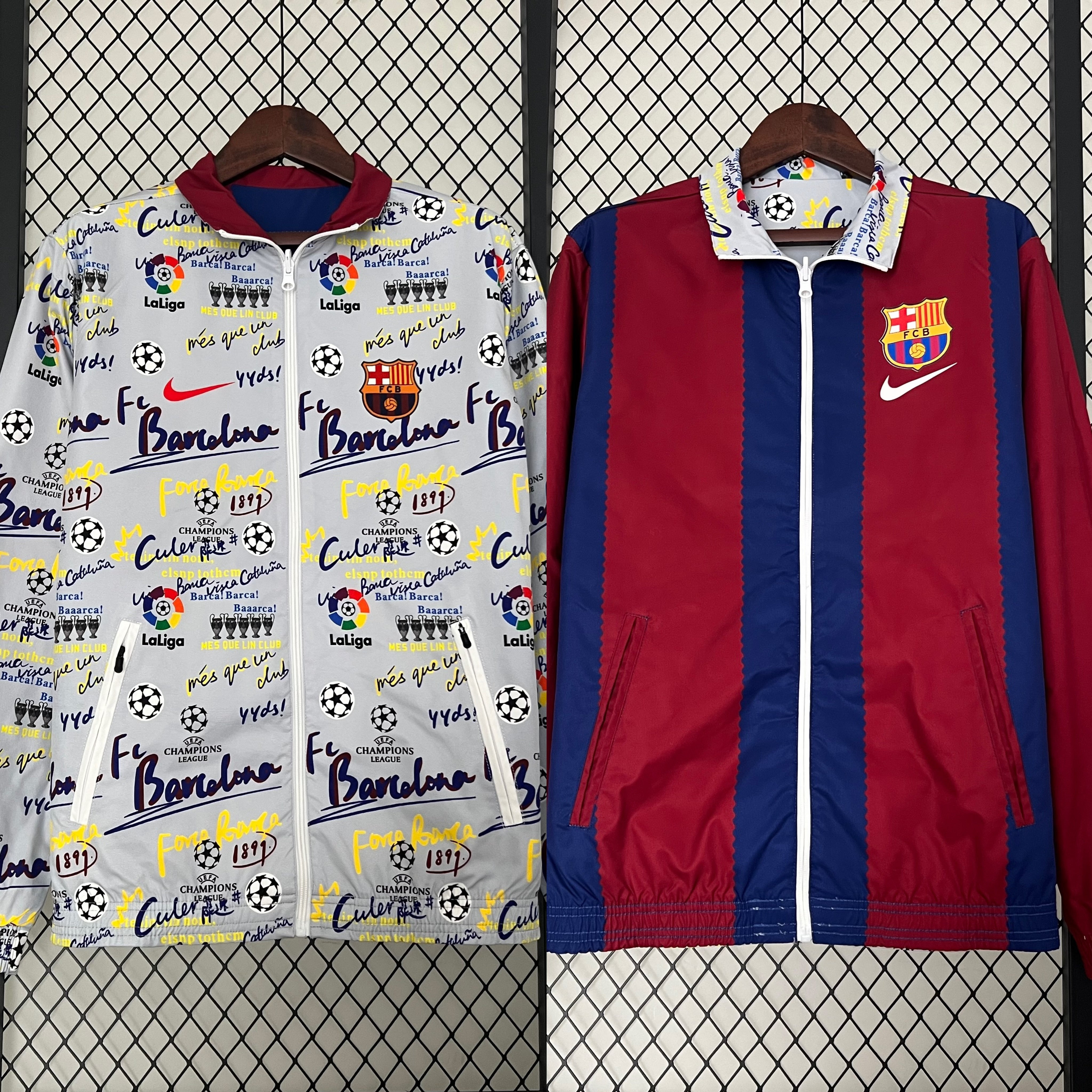 BARCELONA REVERSIBLE JACKET