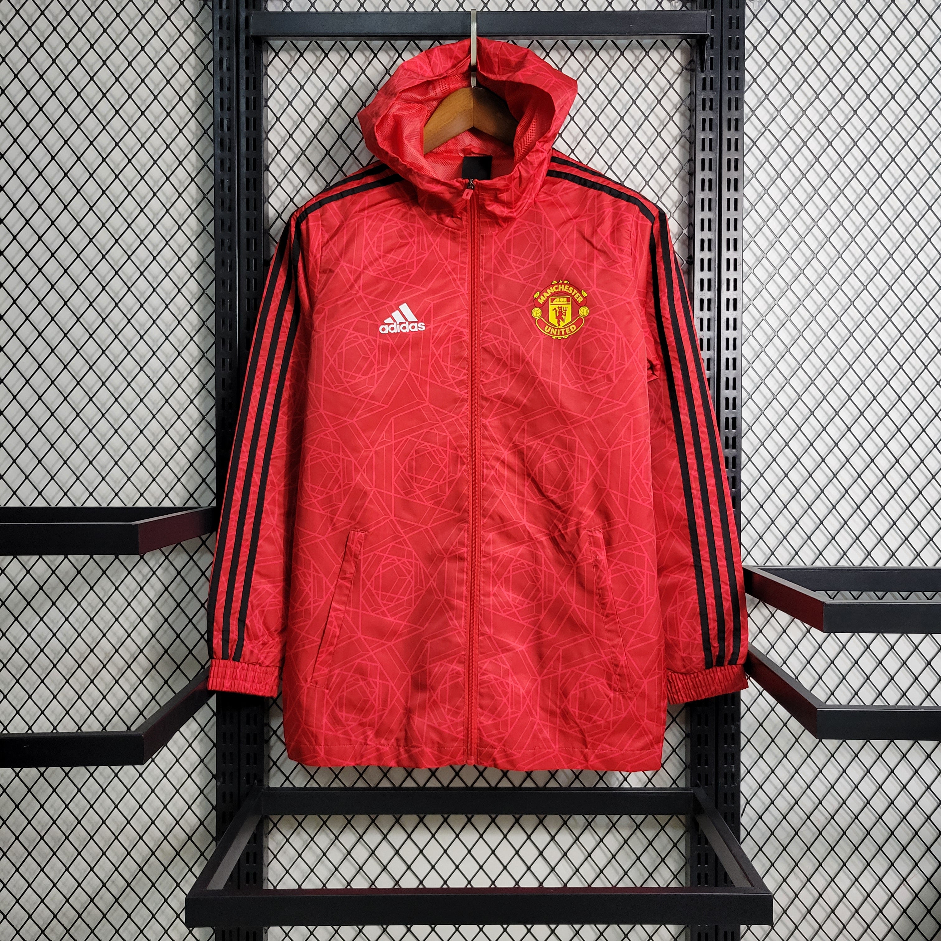 MANCHESTER UNITED RED WINDBREAKER