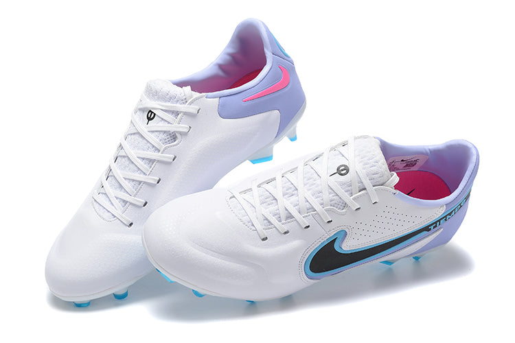 Nike Tiempo Legend 9 Elite FG white and purple