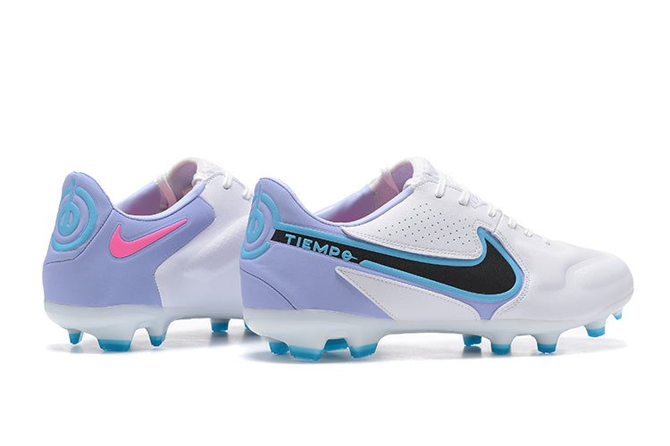 Nike Tiempo Legend 9 Elite FG white and purple