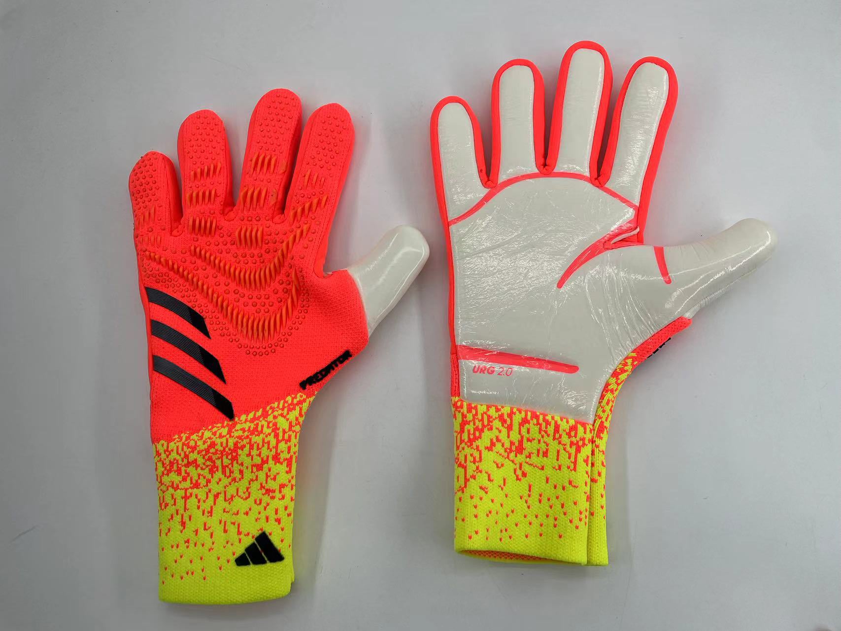 ADIDAS ORANGE GLOVES