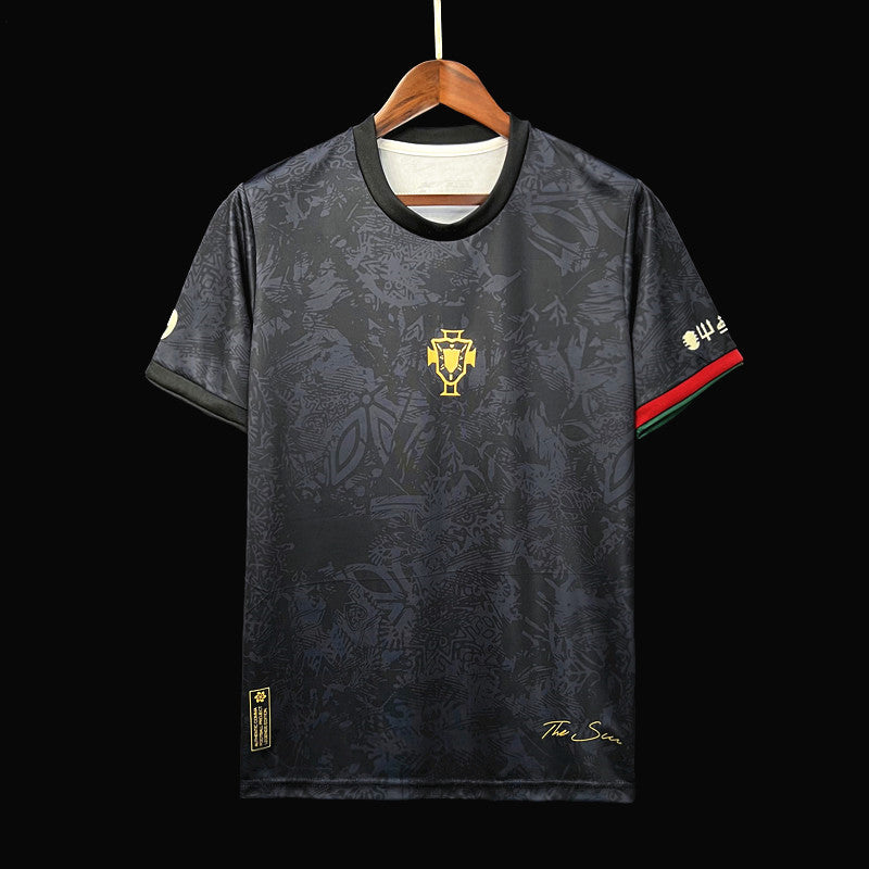 Portugal black CR7 Special Edition Fan version