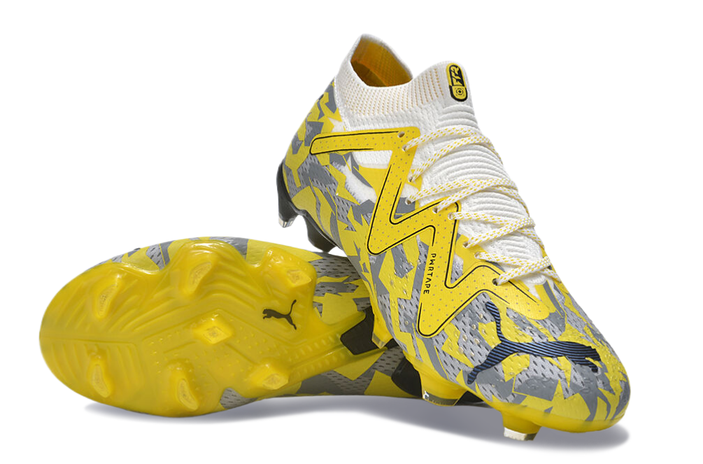 Puma Ultra Ultimate yellow and gray