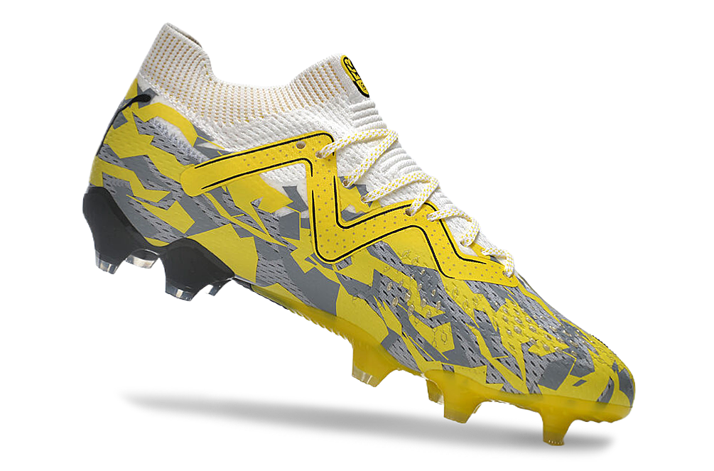 Puma Ultra Ultimate yellow and gray