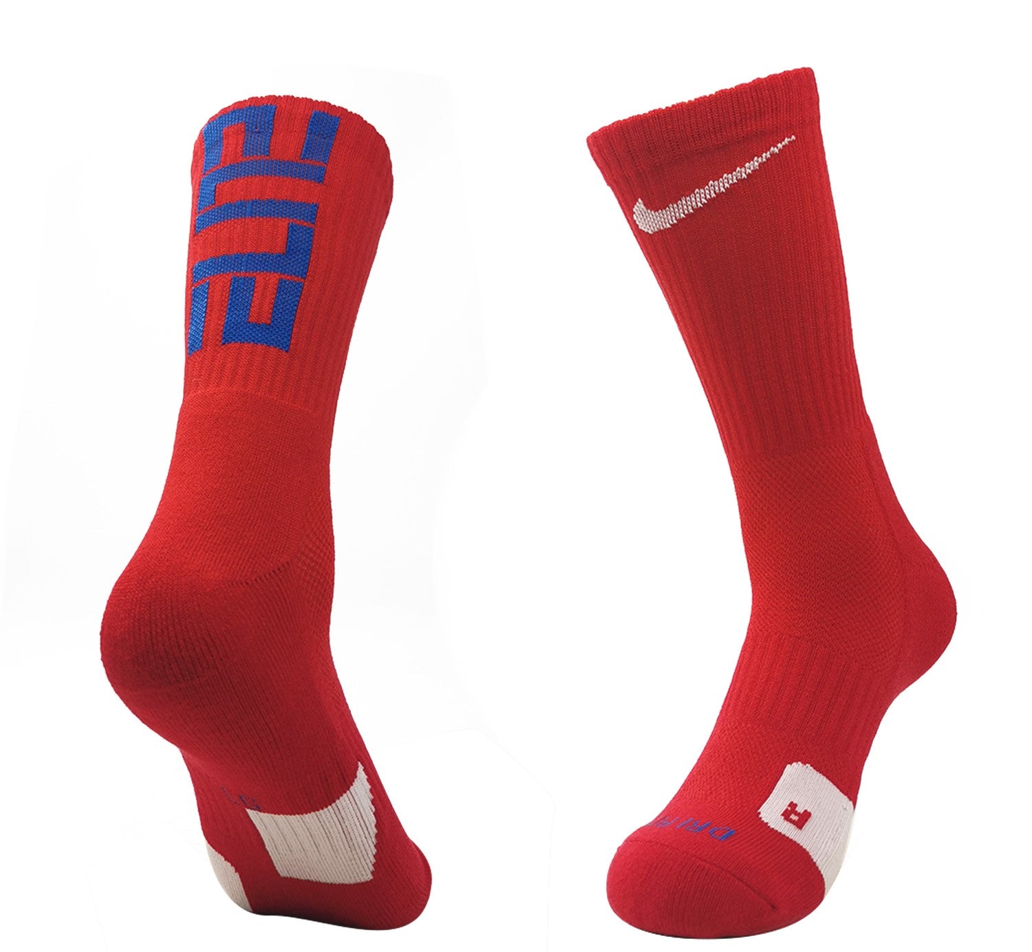 Dri-FIT Red socks