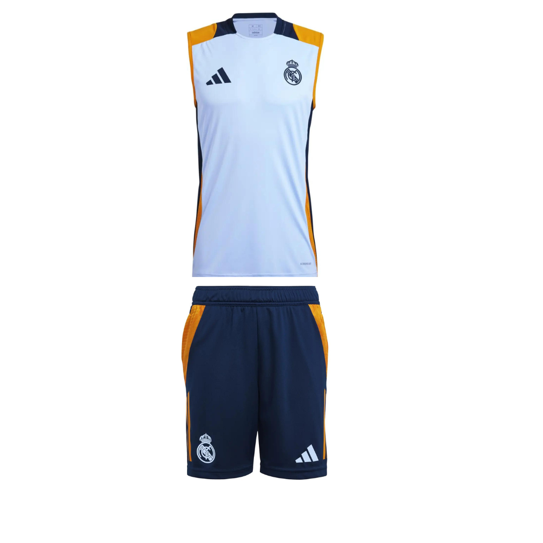 REAL MADRID training Sleeveless Shirt SHORT 2024/2025