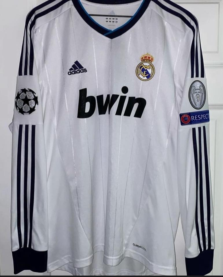 12 13 real madrid long sleeve