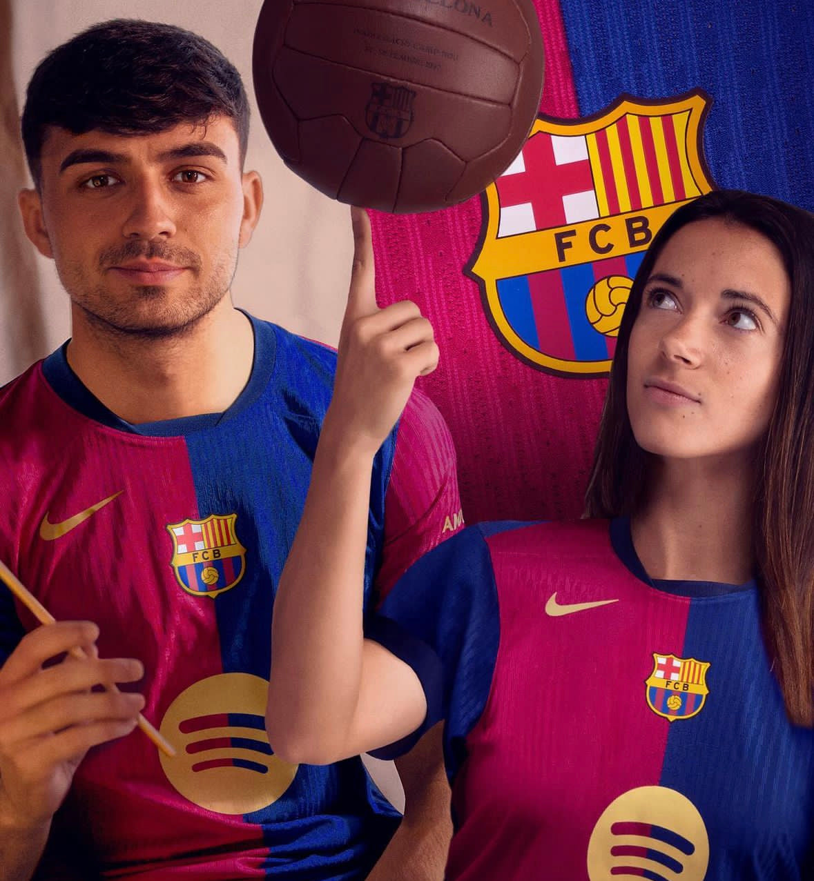 BARCELONA 2024 SPOTIFY EDITION SHIRT( PLAYER VERSION)